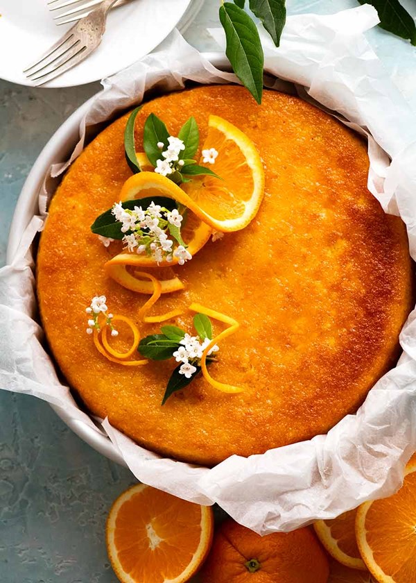 Whole orange cake – rind and all