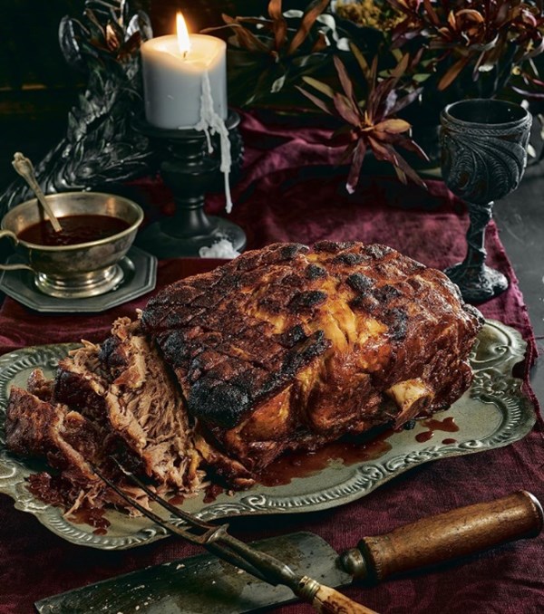 Whole roast boar