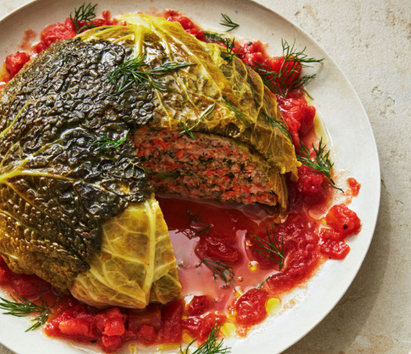 Whole stuffed cabbage