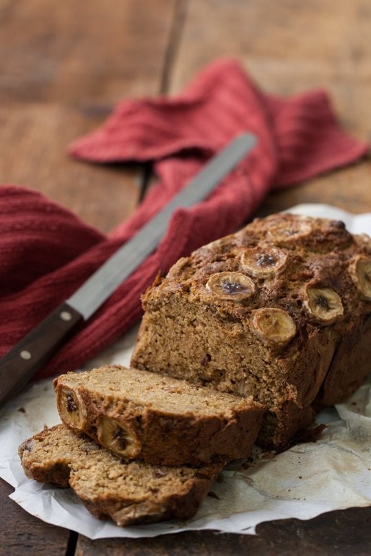 Whole wheat banana bread
