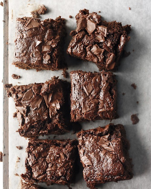 Whole-wheat brownies