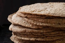Whole wheat chapatis