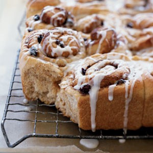 Whole-wheat cinnamon rolls