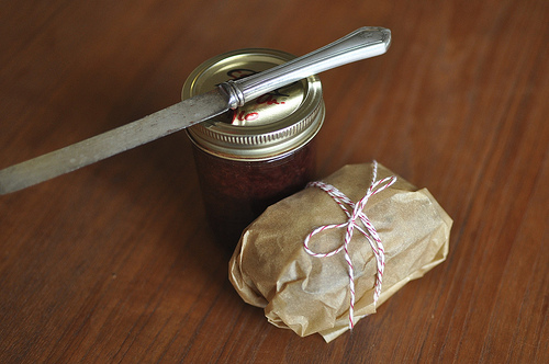 Whole wheat cranberry loaves