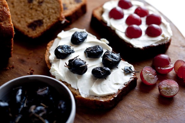Whole-wheat date bread