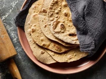 Whole wheat flour tortillas