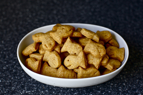 Whole wheat goldfish crackers