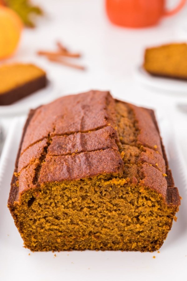 Whole wheat olive oil pumpkin bread