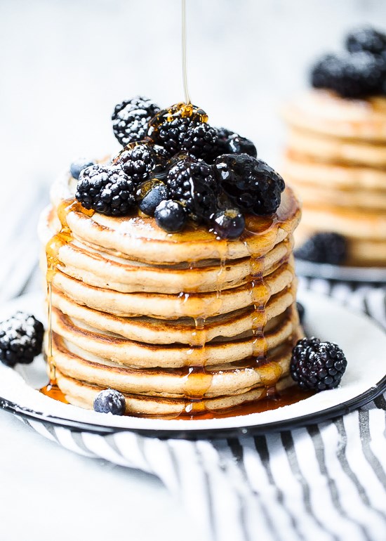 Whole wheat pancakes