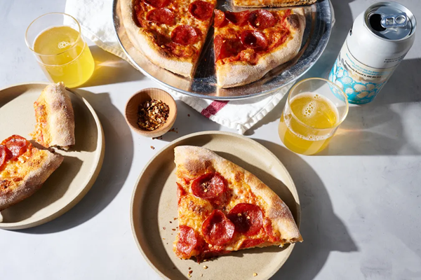 Whole-wheat pizza dough