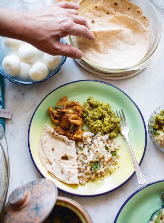 Wholemeal flatbreads (Chapattis)