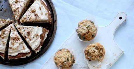 Wholemeal seeded breakfast muffins