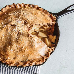 Wholesome apple-quince pie