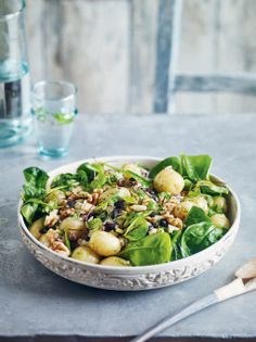 Wicked potato salad with dill