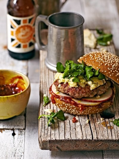 Wild boar burgers