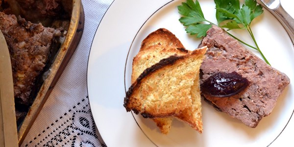 Wild boar terrine