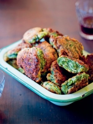 Wild fennel fritters