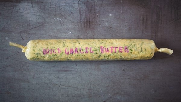 Wild garlic butter