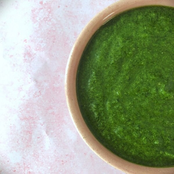 Wild garlic pesto