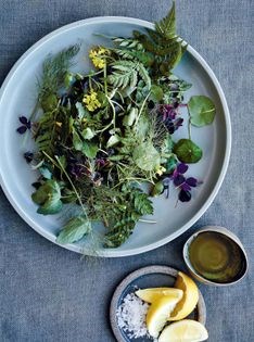 Wild leaf & herb salad
