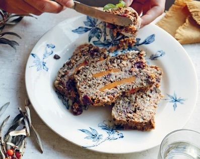 Wild mushroom & pumpkin terrine