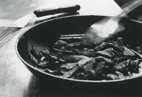 Wild mushroom and potato matafaim