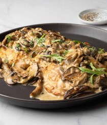 Wild mushroom chicken Marsala