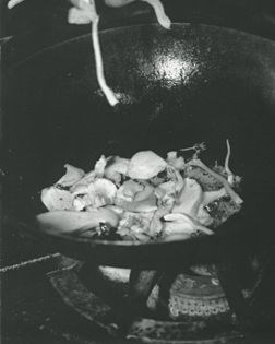 Wild mushroom fricassee