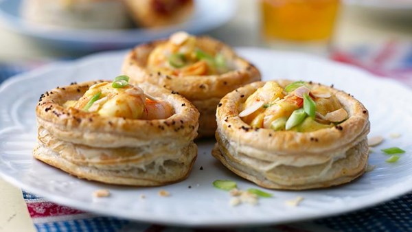 Wild mushroom galettes