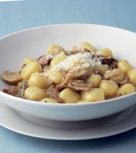 Wild mushroom gnocchi