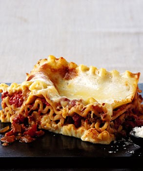 Wild mushroom lasagne