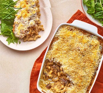 Wild mushroom mac 'n' cheese