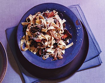 Wild-mushroom pasta