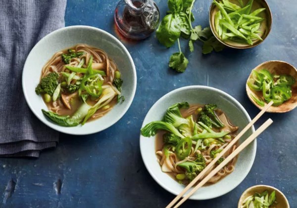 Wild mushroom pho