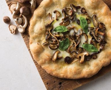 Wild mushroom [pizza]