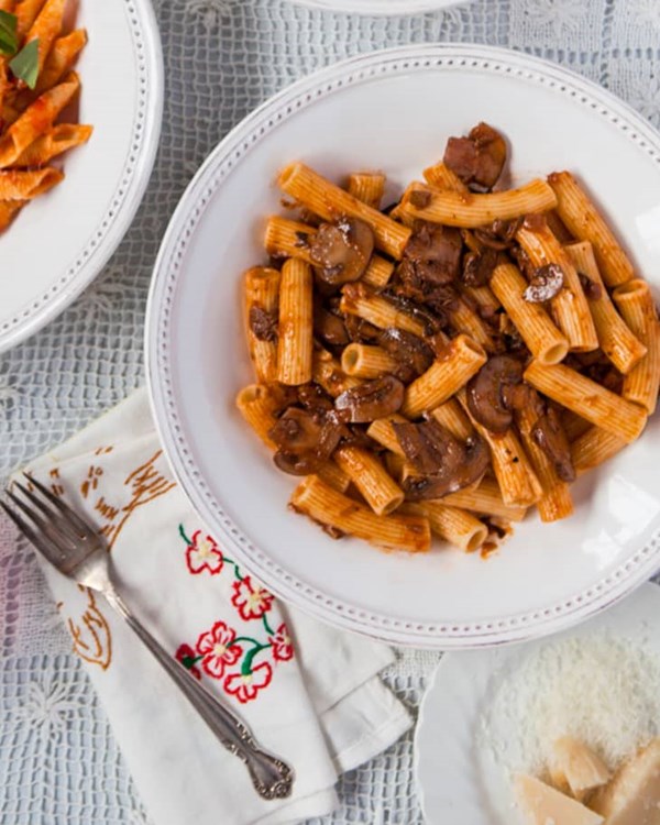 Wild mushroom ragu