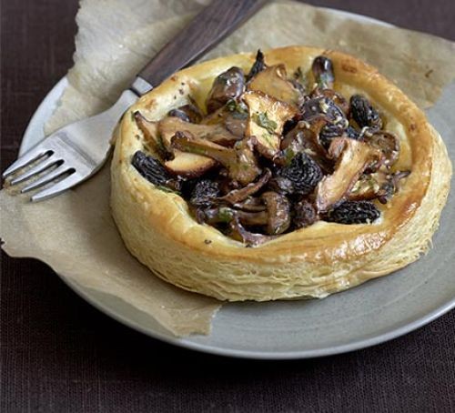 Wild mushroom tartlets