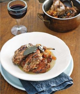 Wild rabbit stew