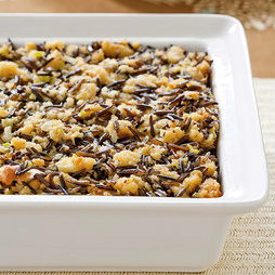 Wild rice dressing