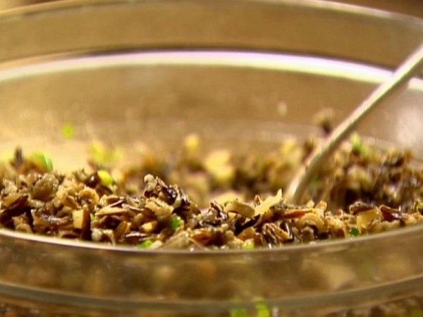 Wild rice pilaf