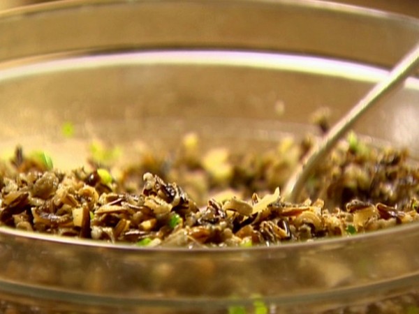 Wild rice pilaf