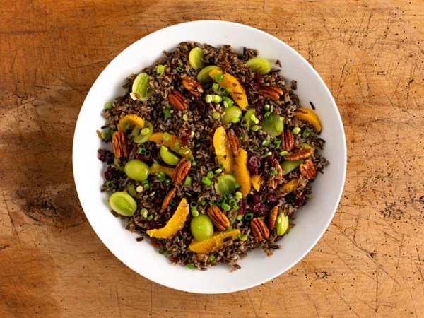 Wild rice salad