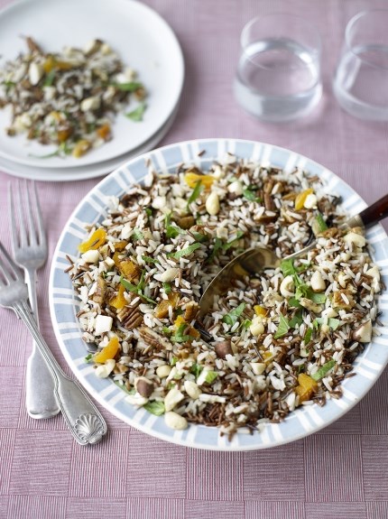 Wild rice salad