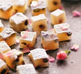 Wild rose Turkish delight