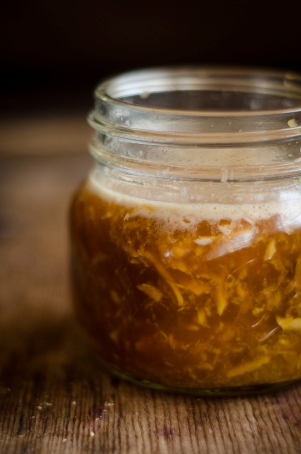 Wild yeast and ginger starter for homemade sodas