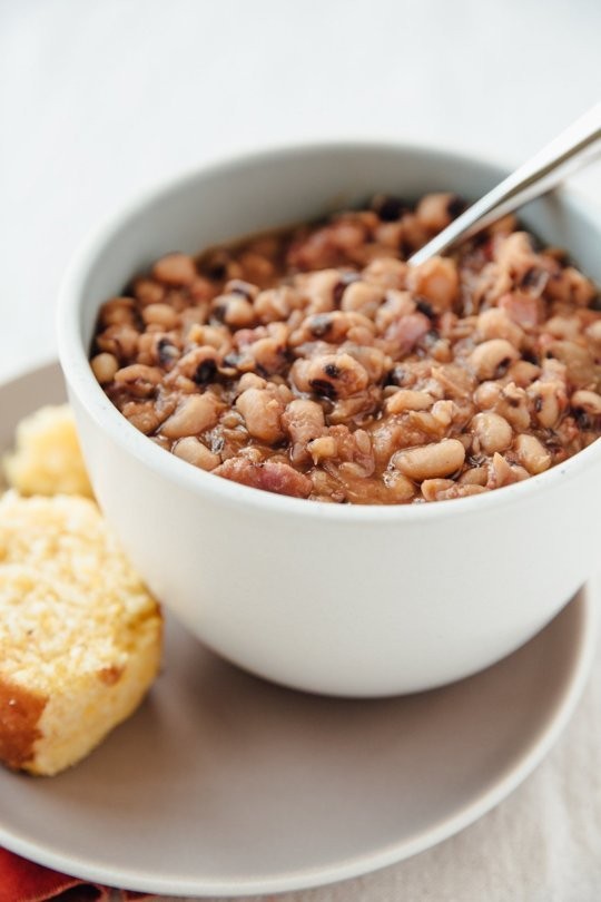 Wilhelmina Toney Watkins's black-eyed pea stew