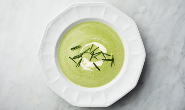 Wilted greens soup