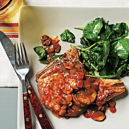 Wilted spinach
