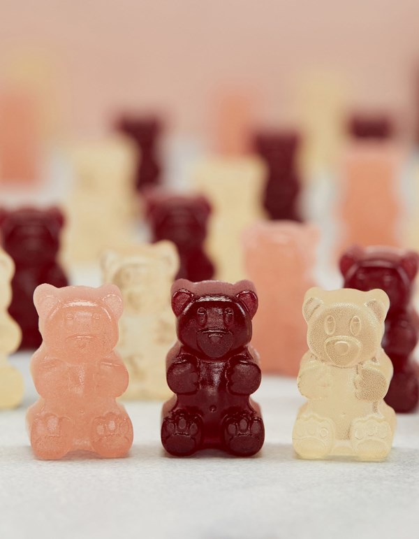 Wine gummy bears