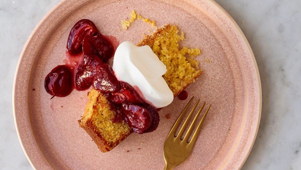 Wine-roasted strawberries